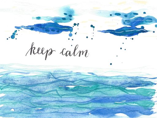 Watercolor und Handlettering